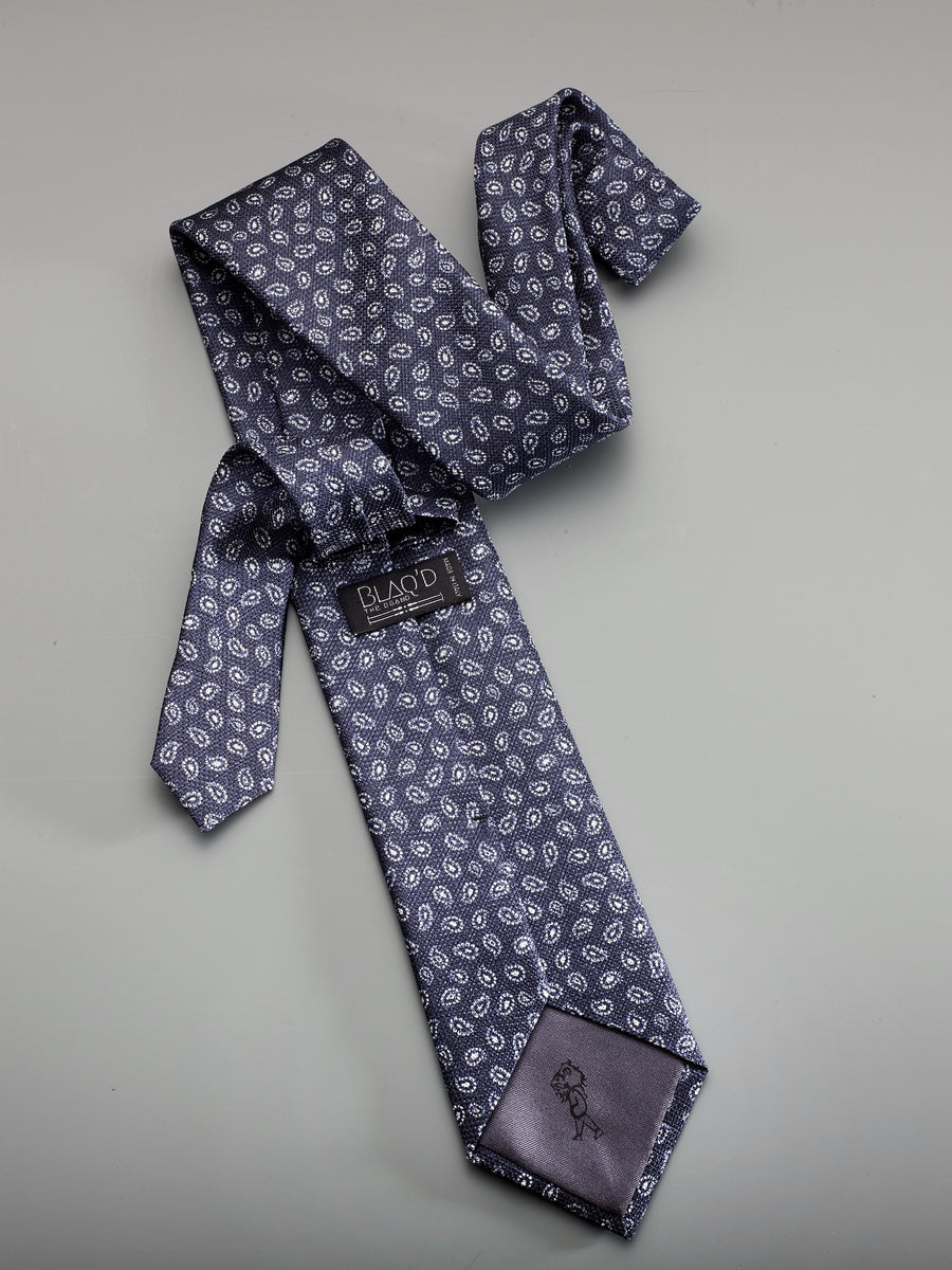 The Sola O. Printed Jacquard Tie