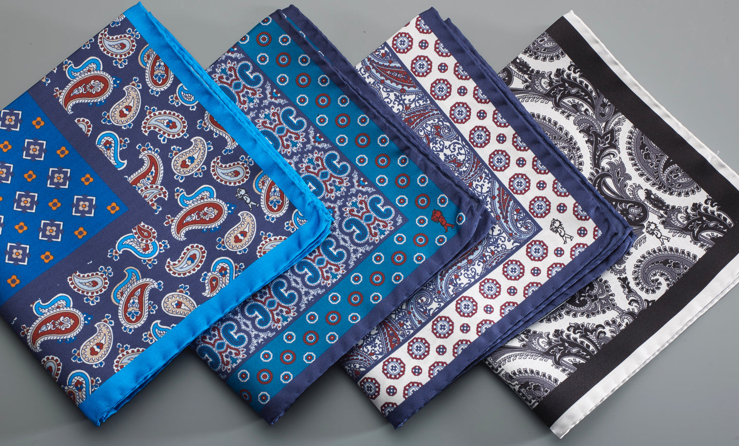 BLAQ'D the Brand Pocket Square Collection