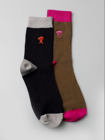 Stretch Combed Cotton Trouser Socks - Bundle